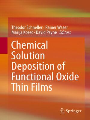cover image of Chemical Solution Deposition of Functional Oxide Thin Films
